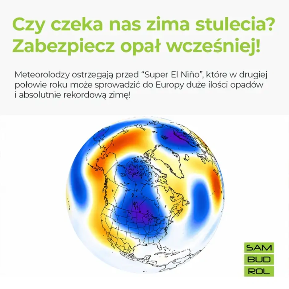 Czy czeka nas zima stulecia? Zabezpiecz opał wcześniej!